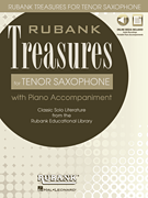 Rubank Treasures for Tenor Saxophone w/Online Audio Access