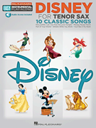 Disney Easy Instrumental Playalong - Tenor Saxophone with Online Audio Access