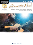 Acoustic Rock Playalong - Alto Saxophone w/CD