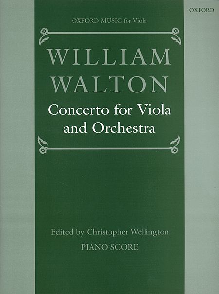 Walton Concerto for Viola & Orchestra - Viola & Piano Edition