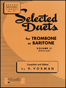 Selected Duets for Trombone Vol  2