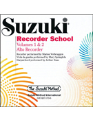 Suzuki Recorder (Alto) School Vol 1&2 CD