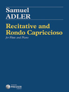Adler Recitative & Rondo Capriccioso - Flute & Piano