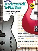 Alfred's Teach Yourself to Play Bass with CD