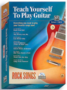 Alfred's Teach Yourself to Play Guitar Rock Songs CD-ROM