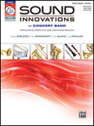 Sound Innovations for Concert Band Bk 2 - Percussion w/CD & DVD