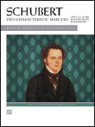 Schubert Two Characteristic Marches Op 121 D.886 1P4H