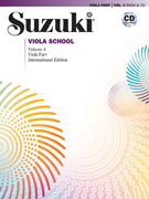 Suzuki Viola School Vol 4 International Edition w/CD