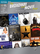 Top Broadway and Movie Songs Solo Playalong - Clarinet with Online Audio Access