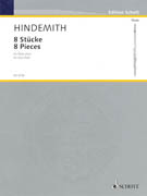 Hindemith 8 Pieces for Solo Flute