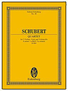 Schubert String Quartet in A min Op 29 - Mini Score