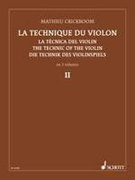 Crickboom The Technic of the Violin Bk 2