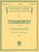 Tchaikovsky Concerto Op 35 - Violin & Piano