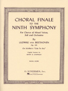 Beethoven Choral Finale 9th Symphony - Vocal Score