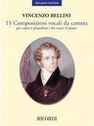 Bellini 15 Composizioni Vocali da Camera - Low Voice
