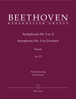 Beethoven Symphony #9 Finale in D min Op 125 SATB