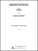 Massenet Meditation from Thais - Violin & Piano