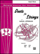 Belwin Duets for Strings Bk 3 - Viola