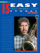 15 Easy Jazz Blues & Funk Etudes - Tenor Saxophone w/CD