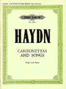 Haydn 35 Canzonettas & Songs - High Voice & Piano