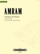 Amram Cancion de Verano (Song of Summer) - Piano Quartet