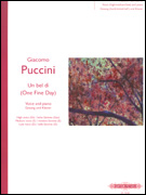 Puccini Un Bel Di Vedremo (One Fine Day) - Voice & Piano