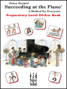 Succeeding at the Piano - Stickers  Preparatory