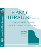Bastien Piano Literature Vol 5 CD