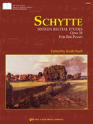 Schytte 16 Recital Etudes Op. 58