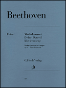 Beethoven Concerto D Maj Op 61 - Violin & Piano