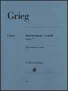 Grieg Sonata in E min Op 7 - Piano