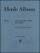 Album of Piano Music Bach to Debussy