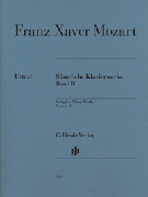 Franz Xaver Mozart Complete Piano Works Vol 2