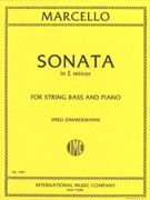 Marcello String Bass Sonata in E Min