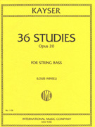 Kayser 36 Studies Op 20 - String Bass