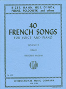 40 French Songs Vol 2 High Voice