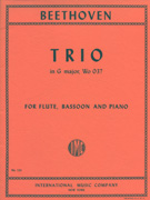 Beethoven Trio in G Flute Cello & Piano