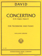 David Concertino in Eb Maj. Op 4 - Trombone & Piano