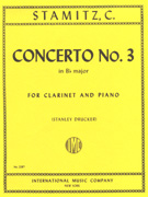 Stamitz Concerto #3 in Bb Maj - Clarinet & Piano