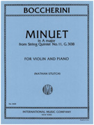 Boccherini Minuet in A Maj (from String Quartet #11)