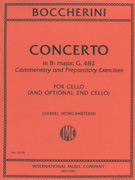 Boccherini Concerto in Bb Maj G.482 - Cello Solo with Optional Second Cello Part