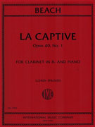 Beach La Captive Op 40 #1 - Clarinet & Piano