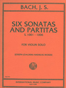JS Bach 6 Sonatas & Partitas S.1001-1006 - Solo Violin