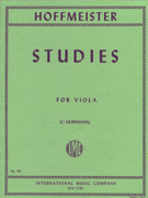 Hoffmeister 12 Studies for Viola