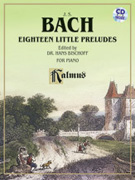 Bach 18 Little Preludes w/CD