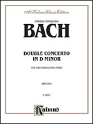 Bach Double Concerto in D min BWV1043 - Two Violins & Piano
