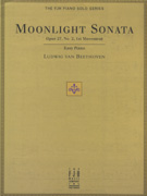 Beethoven Moonlight Sonata Op. 27 #2 1st  Movement - Easy Piano