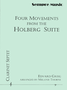 Grieg Four Movements from the Holberg Suite - Clarinet Septet
