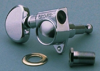 Grover 102-18C Rotomatic Tuning Keys (3 x 3) - Chrome