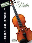 Basic Instrumental Fingering Chart - Violin